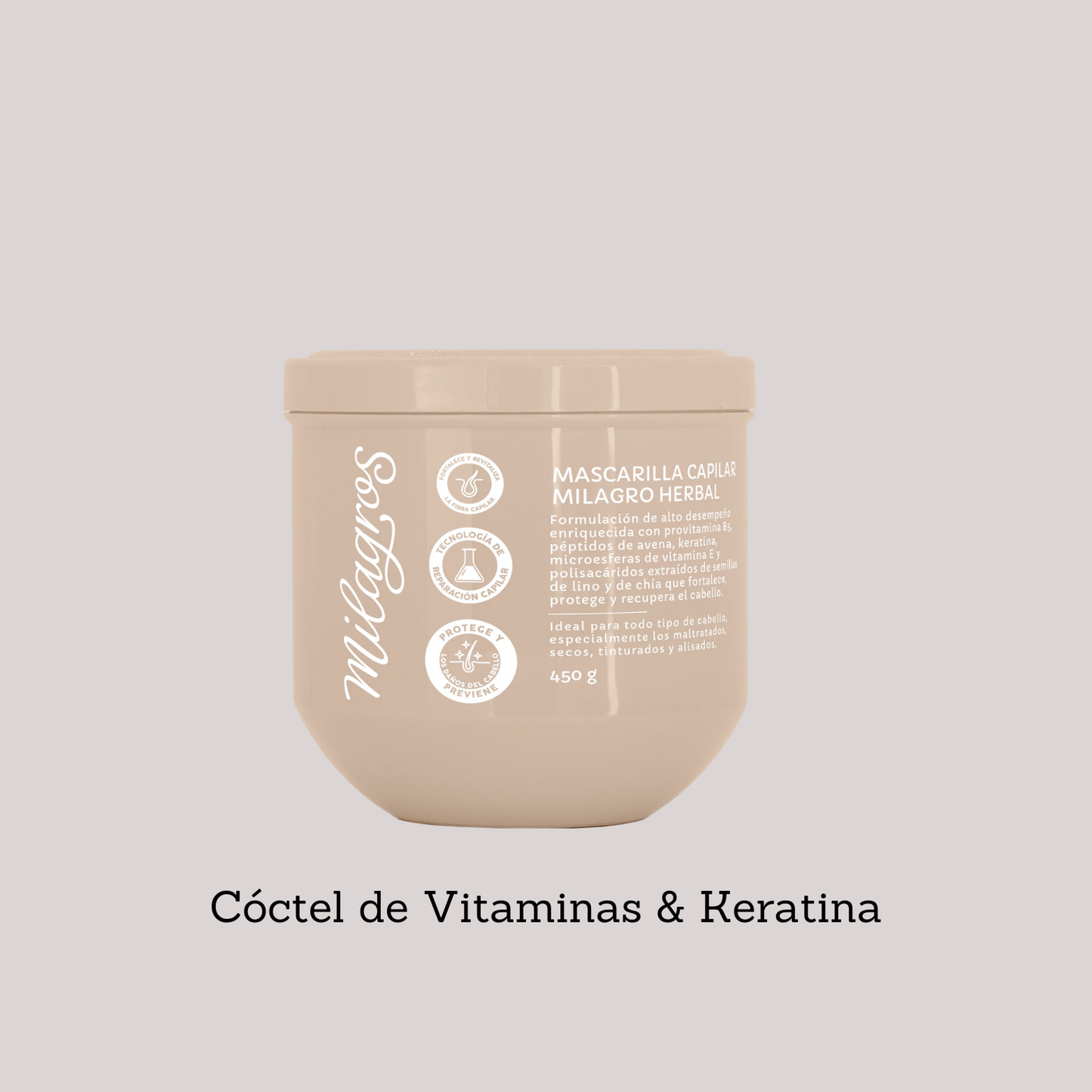 MILAGROS - Mascarilla Milagro Herbal | Cóctel de Vitaminas