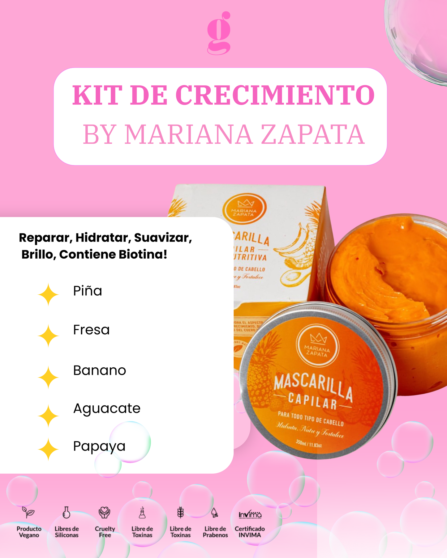 Mascarilla Capilar Multinutritiva