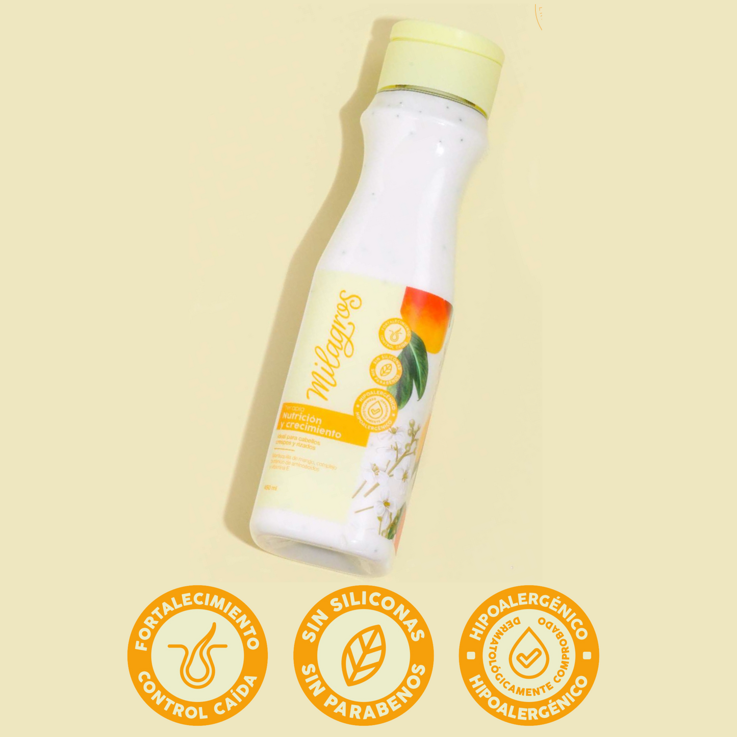 MILAGROS - Tratamiento Nutrición & Crecimiento Rizos