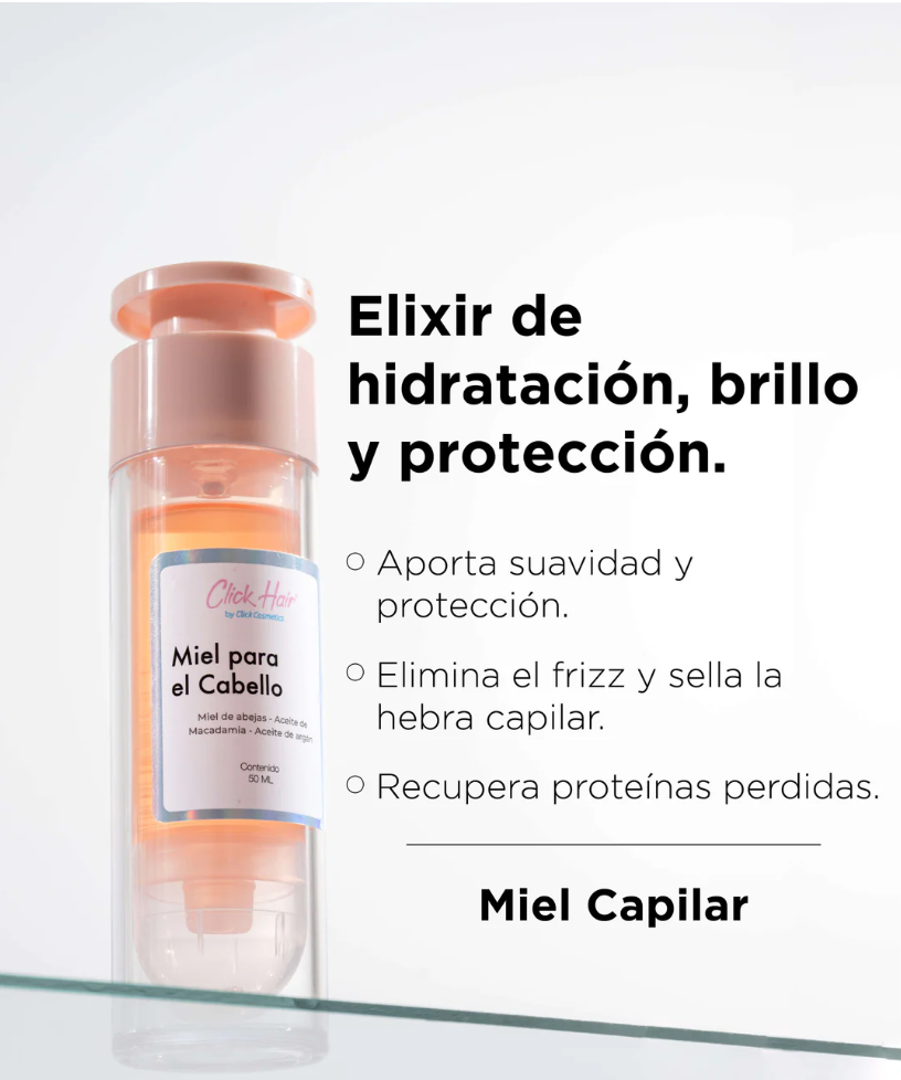 CLICK - Miel Capilar con Argán