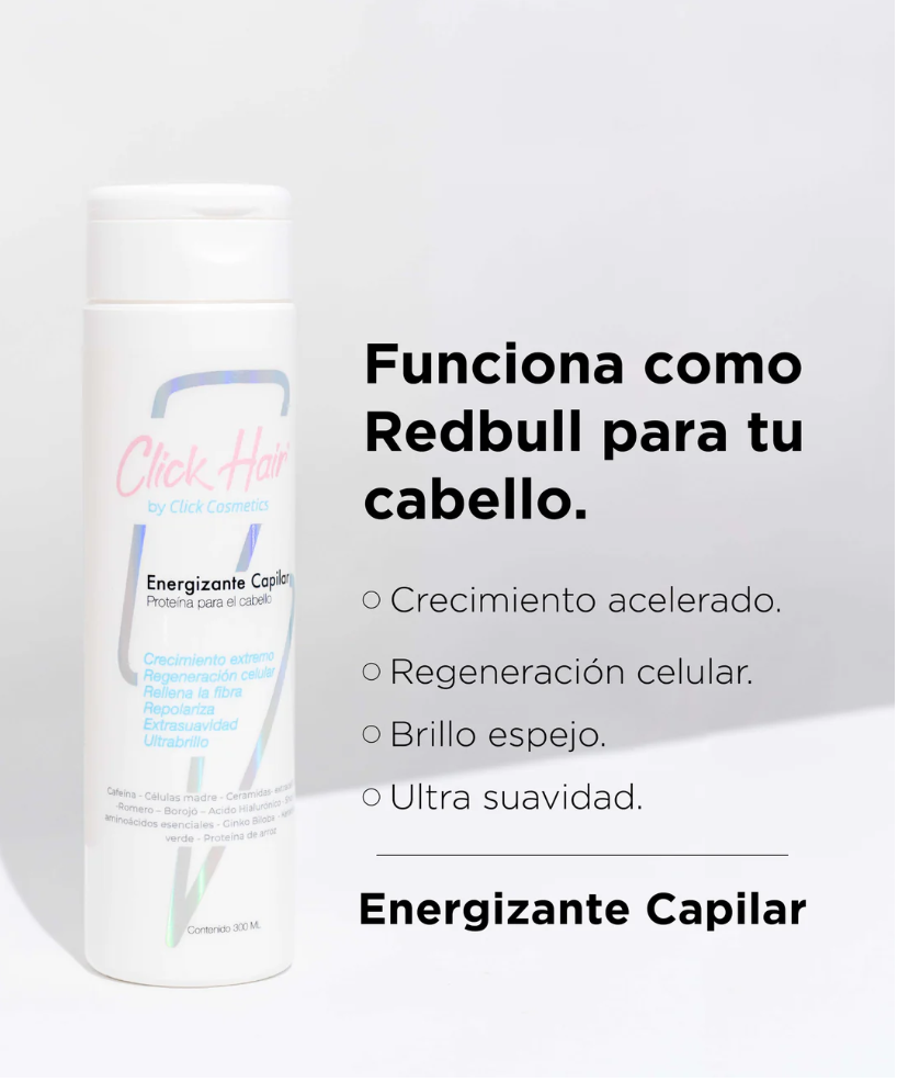 CLICK - Energizante Capilar | Mascarilla Células Madre