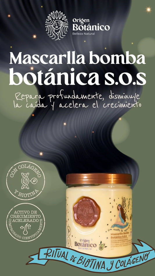 Mascarilla Bomba Botánica S.O.S.