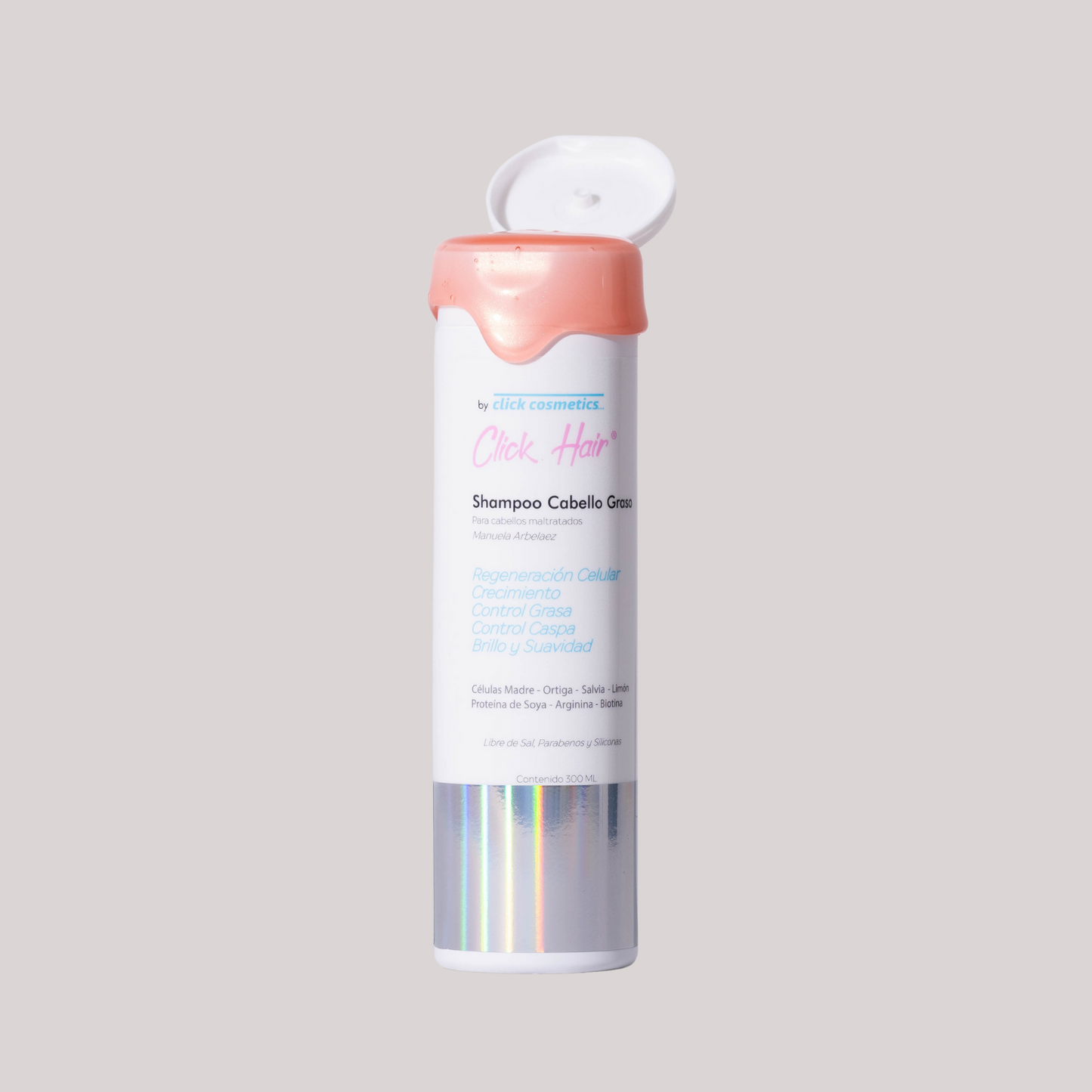 CLICK - Shampoo de Ají | Máximo Crecimiento Menos Cabello Graso
