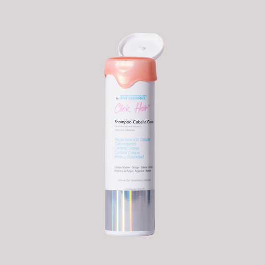 CLICK - Shampoo de Ají | Máximo Crecimiento Menos Cabello Graso